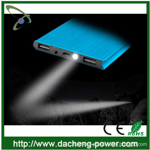 Super thin universal external portable power bank 10000mAH